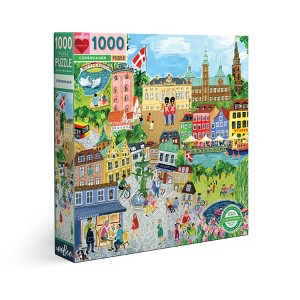 eeBoo Piece and Love Copenhagen 1000 piece Jigsaw Puzzle - 1 of 4