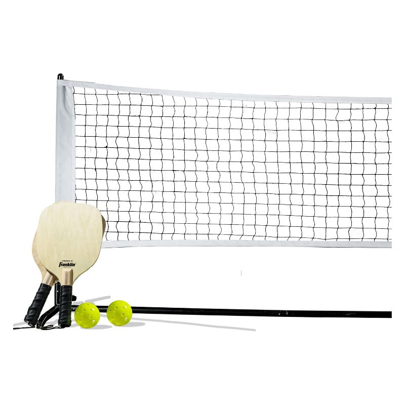 Franklin Sports Quikset Half Court Pickleball Starter Net Set, 1 of 6