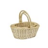 Cheung's Taber Oval 3 Piece Handle Baskets Light Brown - 2 of 4