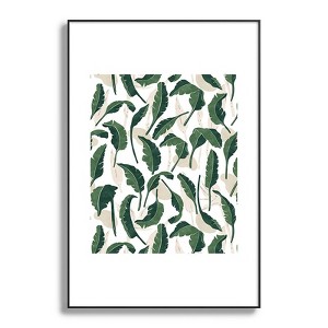 Marta Barragan Camarasa Simple tropical nature G Metal Framed Art Print - Deny Desings - 1 of 3