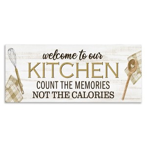 Stupell Industries Count Memories Not Calories, 20" x 48" - 1 of 4