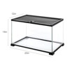 REPTI ZOO Full Glass 15 Gallon Reptile Tank - 3 of 4