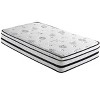 TinyHomie 12-inch Mattress Highly Breathable Quilted Cover Hybrid Mattress, White, Plush Foam Mattress in a Box, Luxury Comfort Mattress - 4 of 4