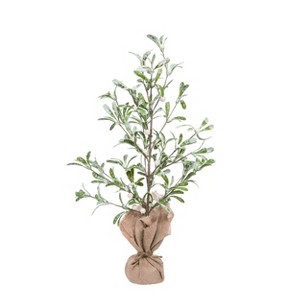 Transpac Artificial 27.56 in. Multicolor Christmas Mistletoe Berry Tree - 1 of 2