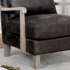 Forrester Wood Arm Accent Chair - miBasics
 - 3 of 3