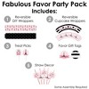 Big Dot of Happiness Paris, Ooh La La - Paris Themed Baby Shower or Birthday Party Favors and Cupcake Kit - Fabulous Favor Party Pack - 100 Pieces - 2 of 4