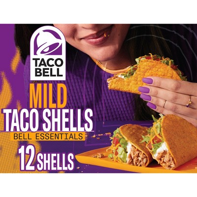 Taco Bell Mild Taco Shells - 4.8oz