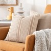 Mark & Day Lambach Cottage Beige Throw Pillow - image 2 of 4