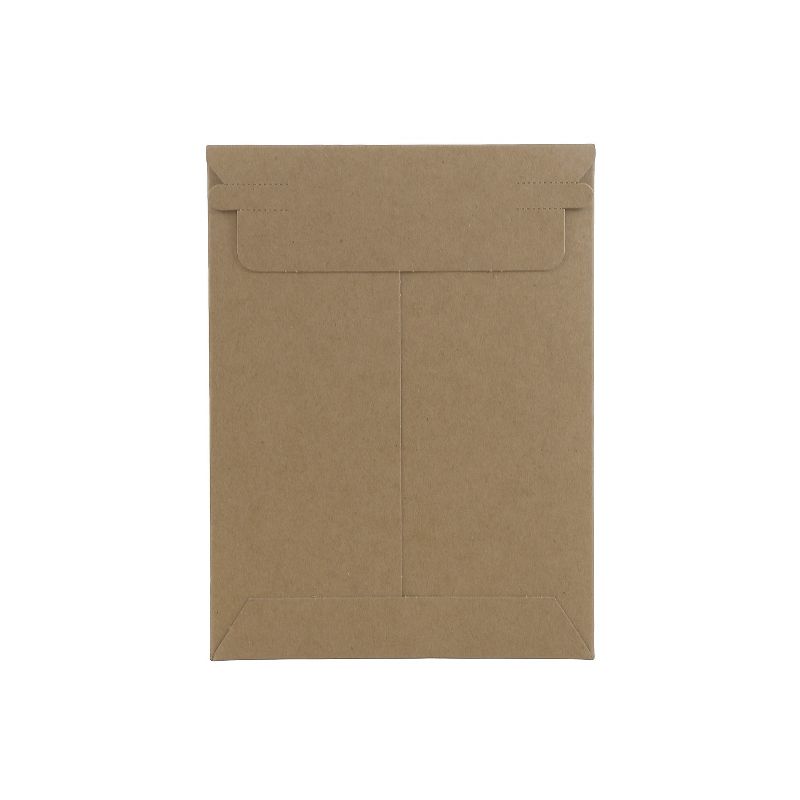 JAM Paper Stay-Flat Photo Mailer Envelopes 6x8 Kraft Self-Adhesive Closure 8866640B, 3 of 4