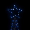 vidaXL Christmas Cone Tree Decoration Artificial Christmas Tree with LEDs - Blue 10 x 3 ft - 4 of 4