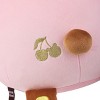 Chairoikoguma San-X Original Cherry Mochi Cushion Plush - Pink - 2 of 4