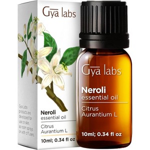 Gya Labs Neroli Essential Oil - Freshly Floral Scent- 0.34 Fl Oz - - 1 of 4