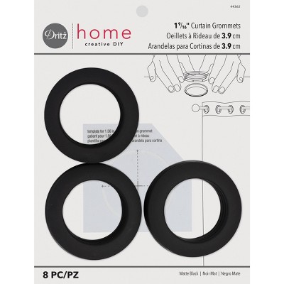 Dritz® Home Pewter 1 Round Curtain Grommets, 8ct., Michaels in 2023