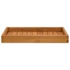 vidaXL Serving Tray 23.6"x13.8" Solid Wood Teak - 2 of 4