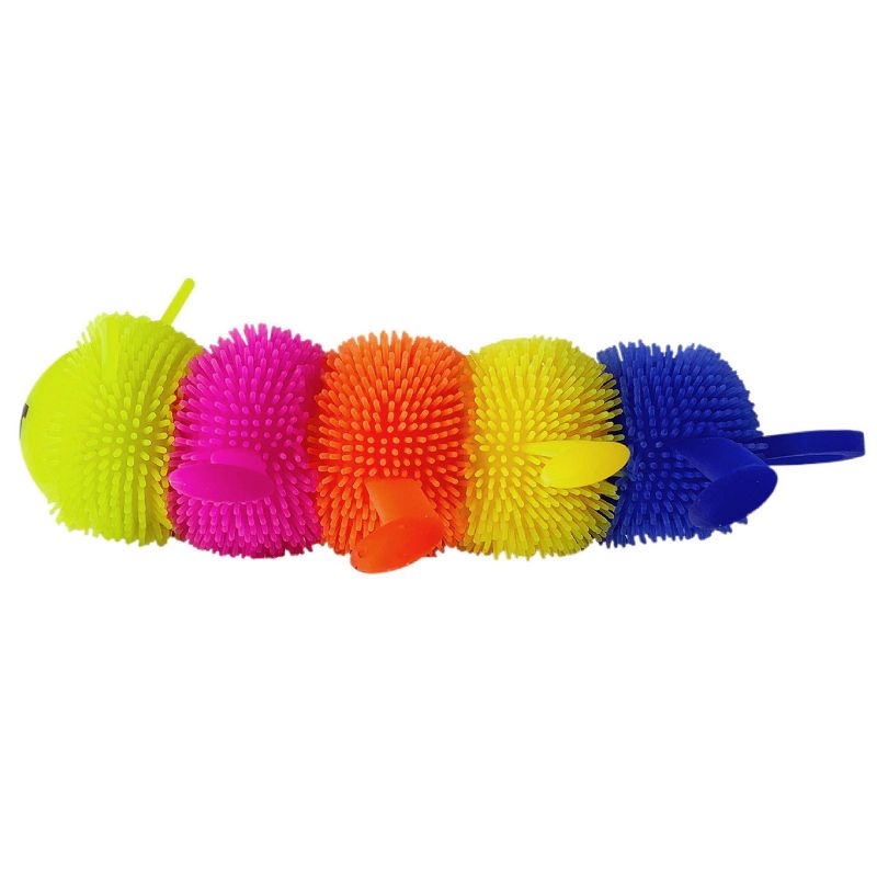 Nerf Cat 6&#34; Soft LED Caterpillar with Wand Cat Toy, 3 of 7