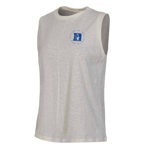 NCAA Duke Blue Devils Women's Oatmeal Tank Top - 1 of 3