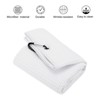 Unique Bargains Super Absorbent Waffle Pattern Tri-Fold Golf Towels with D Clips 3 Pcs - 3 of 4