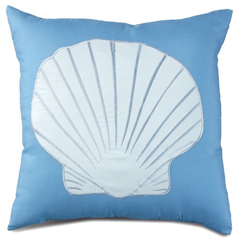 The Lakeside Collection Coastal Garland Accent Pillow - Natucal Décor ...