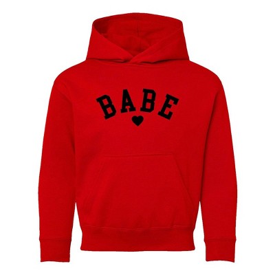 The Juniper Shop Babe Heart Youth Graphic Hoodie