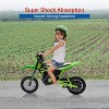 24V Kids Electric Motorcycle, 250W Motor with Adjustable Speed Up to 13.6 Mph, Leather Seat, Pneumatic Tires - 4 of 4
