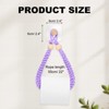 Unique Bargains Jute Rope Durable Retro Design Easy Installation Toilet Paper Holder 1 Pc - 2 of 4