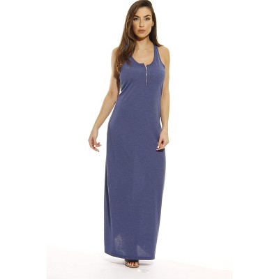 Just Love Maxi Dress with Front Zipper / Summer Dresses