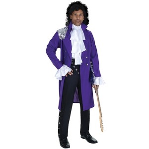 Underwraps Costumes Mens Pop Star Costume - One Size Fits Most - Purple - 1 of 2