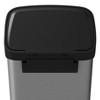 GustoWave 13 Gallon / 50 L Stainless Steel Trash Can with Lid,Rustproof Step-on Kitchen Metal Trash Bin,Soft Close Plastic Lid - 4 of 4