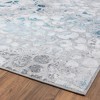 Luxe Weavers Geometric Contemporary Turquoise 8x10 Indoor Area Rug - 2 of 4