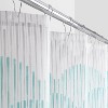 Ombre Wave Shower Curtain Aqua - Allure Home Creations - image 2 of 3
