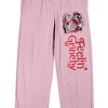 The Grinch Feelin’ Grinchy Women’s Cradle Pink Sleep Pajama Pants - 2 of 4