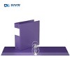 Premium Economy 3" Round Ring Binder 6pk Purple: Davis Group Office Hard Cover, 600 Sheet Capacity, 2 Pockets - 2 of 4