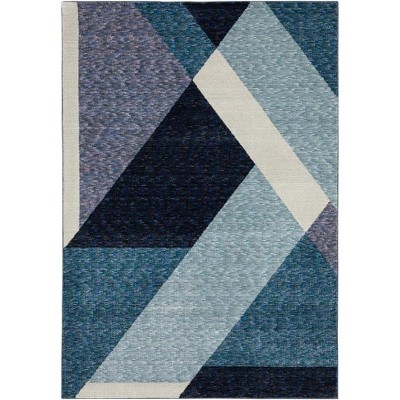 Oriental Weavers Strada STR08 Blue/ Purple Indoor Area Rug - 3'3" x 5'2"