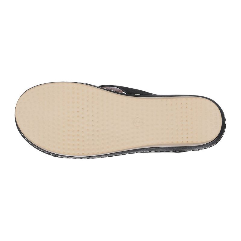 GC Shoes Isabella Embellished Comfort Slide Wedge Sandals, 5 of 6