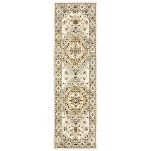 Oriental Weavers Florence 4332X Beige/ Grey Indoor Area Rug - 2'3" x 7'6" - 1 of 4