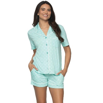 NEW Felina Ladies' 2-Piece Super Soft Knit Jersey Pajama Set