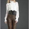 Women's Victorian Gothic Blouse - Pentagramme - 3 of 4
