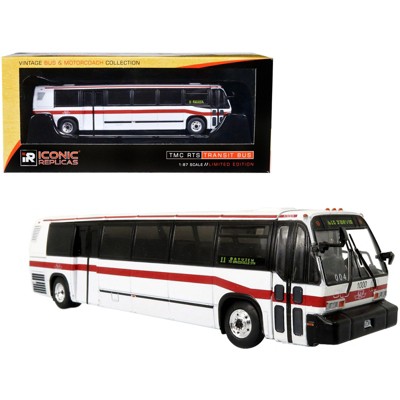 TMC RTS Transit Bus TTC Toronto "11 Bayview To Davisville STN" 1/87 Diecast Model by Iconic Replicas