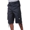 Pro Club Men's Cotton Classic Straight Leg Twill Cargo Shorts with Belt - 2 of 4