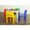 5pc 2 in 1 Square Plastic Activity Kids' Table and Chair Set - Humble Crew: Toddler Table, Convertible Surface, Ages 3+ - image 4 of 4