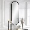 Uttermost Varina Tall Black Mirror - 4 of 4