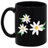 Elanze Designs Choose Hope Daisy 11 Ounce Black Ceramic Coffee Mug - 2 of 2