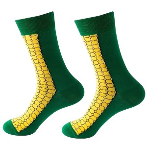 Corn of the Cob Socks  from the Sock Panda - 1 of 3