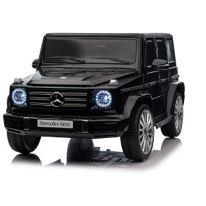 JOYRACER 24V Licensed Mercedes-Benz G500 Kids Ride On Car, Electric SUV with 2.4G Remote, 3 - speed adjustable, USB, MP3, Bluetooth, LED - 1 of 4