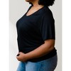 ABLE Women's Mae Drapey Tee - 3 of 4