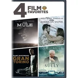 4 Film Favorites: The Mule/Gran Torino/American Sniper/Sully (DVD)