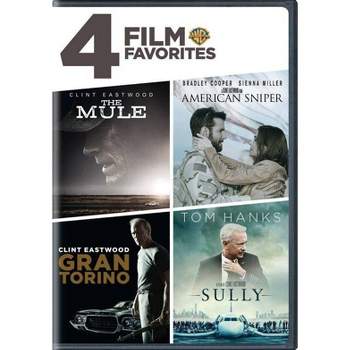 4 Film Favorites: The Mule/Gran Torino/American Sniper/Sully (DVD)