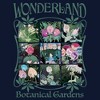 Junior's Alice in Wonderland Wonderland Botanical Gardens Cowl Neck Sweatshirt - 2 of 4