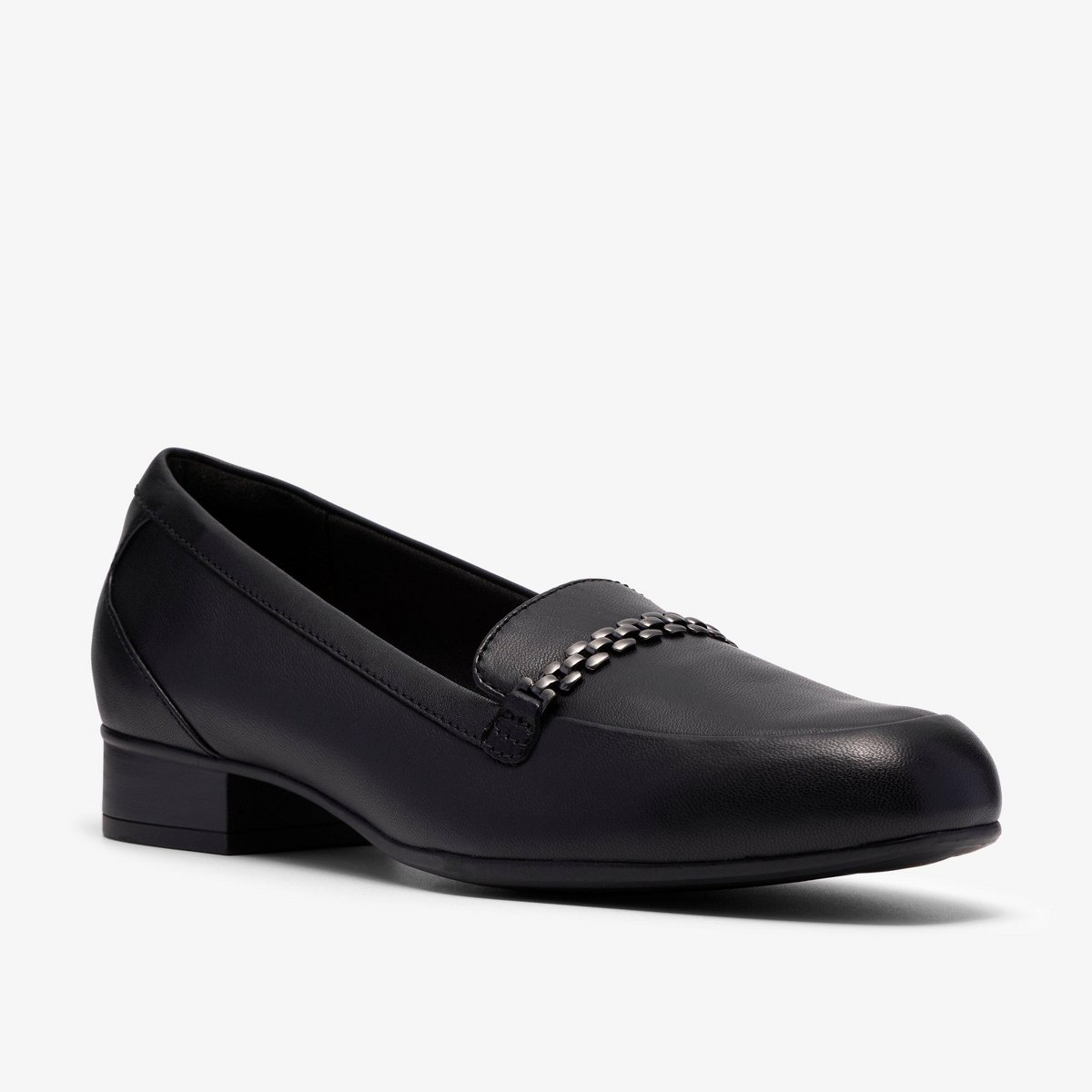 Обувь Clarks Womens Juliet Mia Black Leather Shoes 11 Narrow — фото 4
