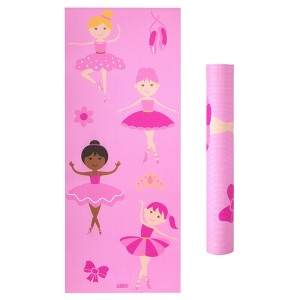 Wildkin Extra Thick Non-Slip Kids Yoga Mat, Lightweight & Water ...